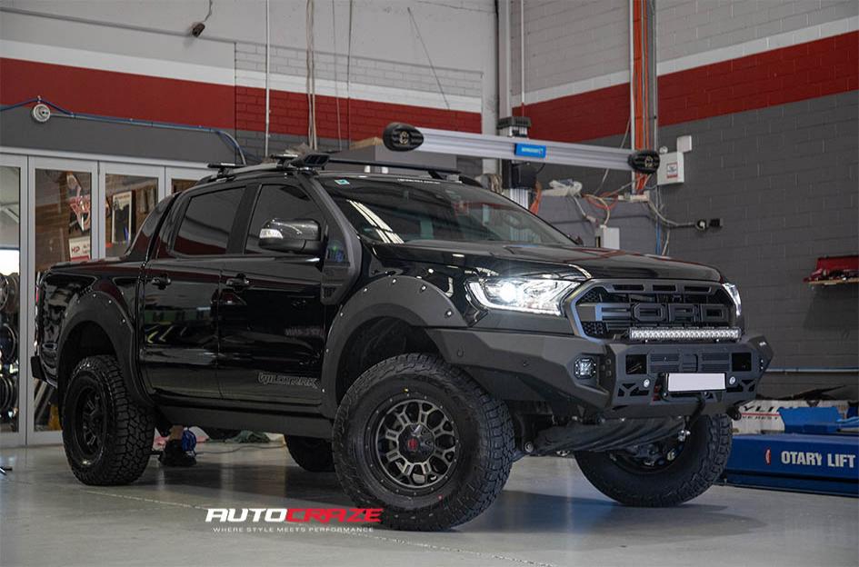 FORD RANGER RAMAZAN BLACK MACHINED